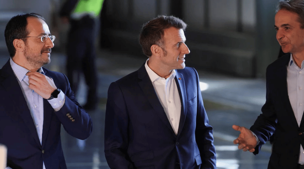 Macron visits Cyprus